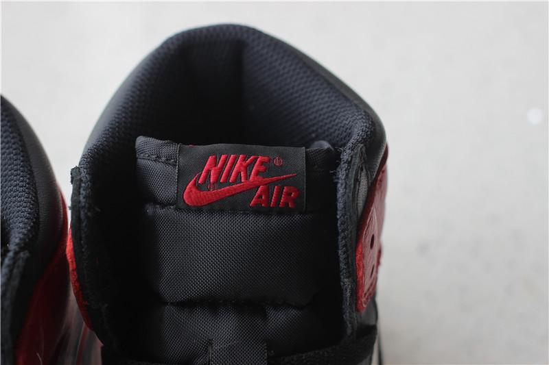 PK GOD AIR JORDAN 1 BRED TOE BEST VERSION THE ONLY CORRECT RETAIL LEATHER IN THE MARKET